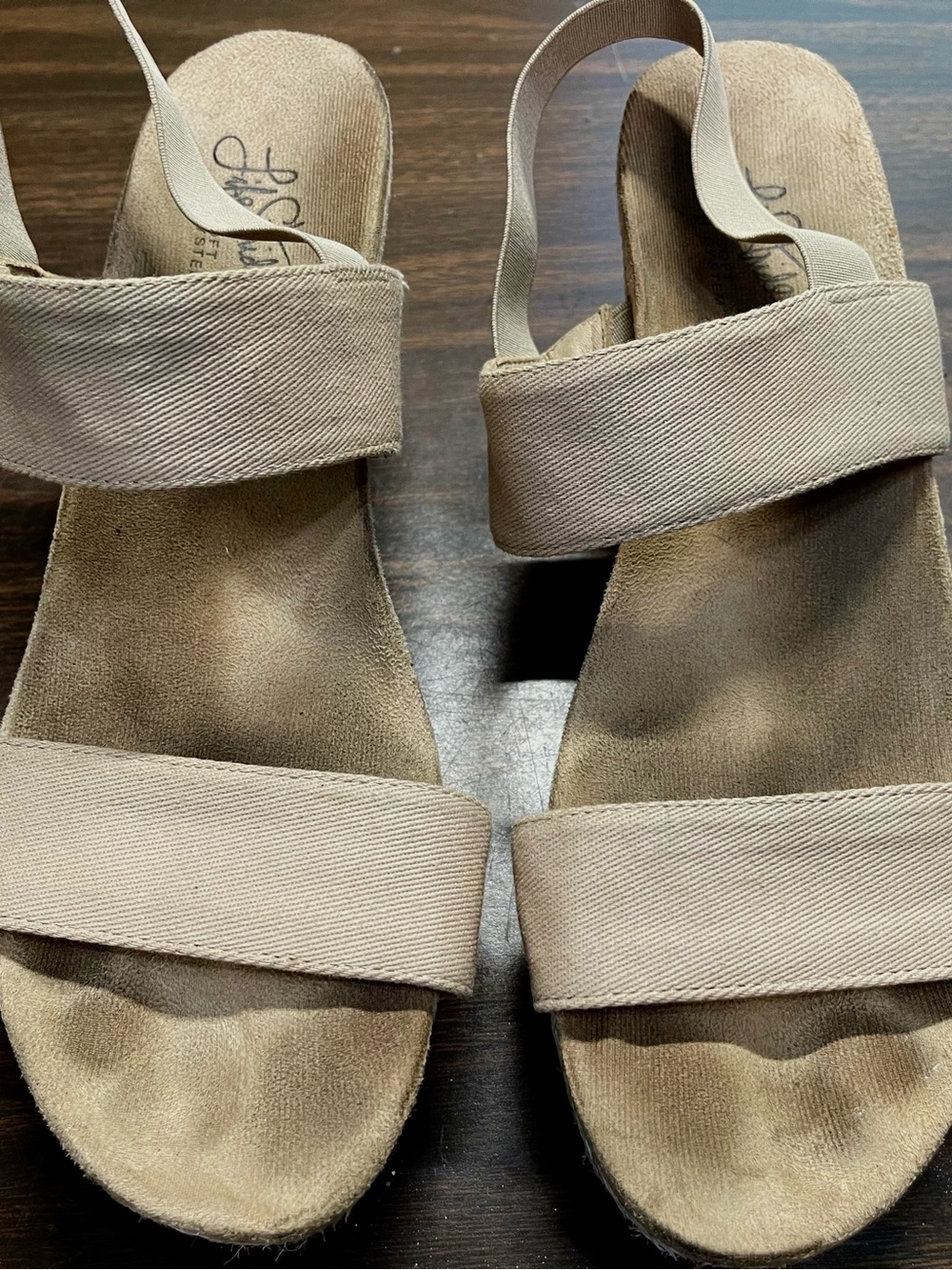 Platform Sandals Size 11 Well Worn